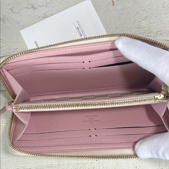 Louis Vuitton  Studded Clemence Damier Azur Wallet - Picture 8 of 16